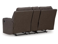 Lavenhorne Manual Reclining Loveseat with Console