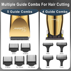 Hatteker™ Gold Edition Pro Grooming Kit Blade Trimmer Set