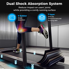 Recovery Fitness Exercise Machine - Walking Treadmill for Senior