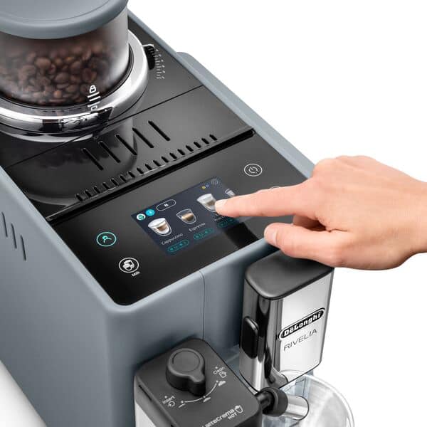 Rivelia Espresso Machine, Pebble Grey