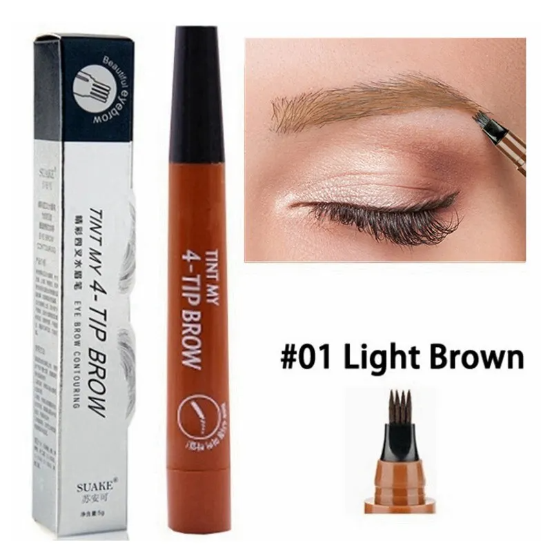4-Point Waterproof Microblade Eyebrow Pencil