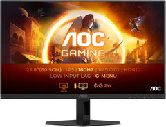 AOC 24G4XED – 24" Ultra-Fast Gaming Monitor | 180Hz, 1ms, HDR10, FreeSync & G-Sync