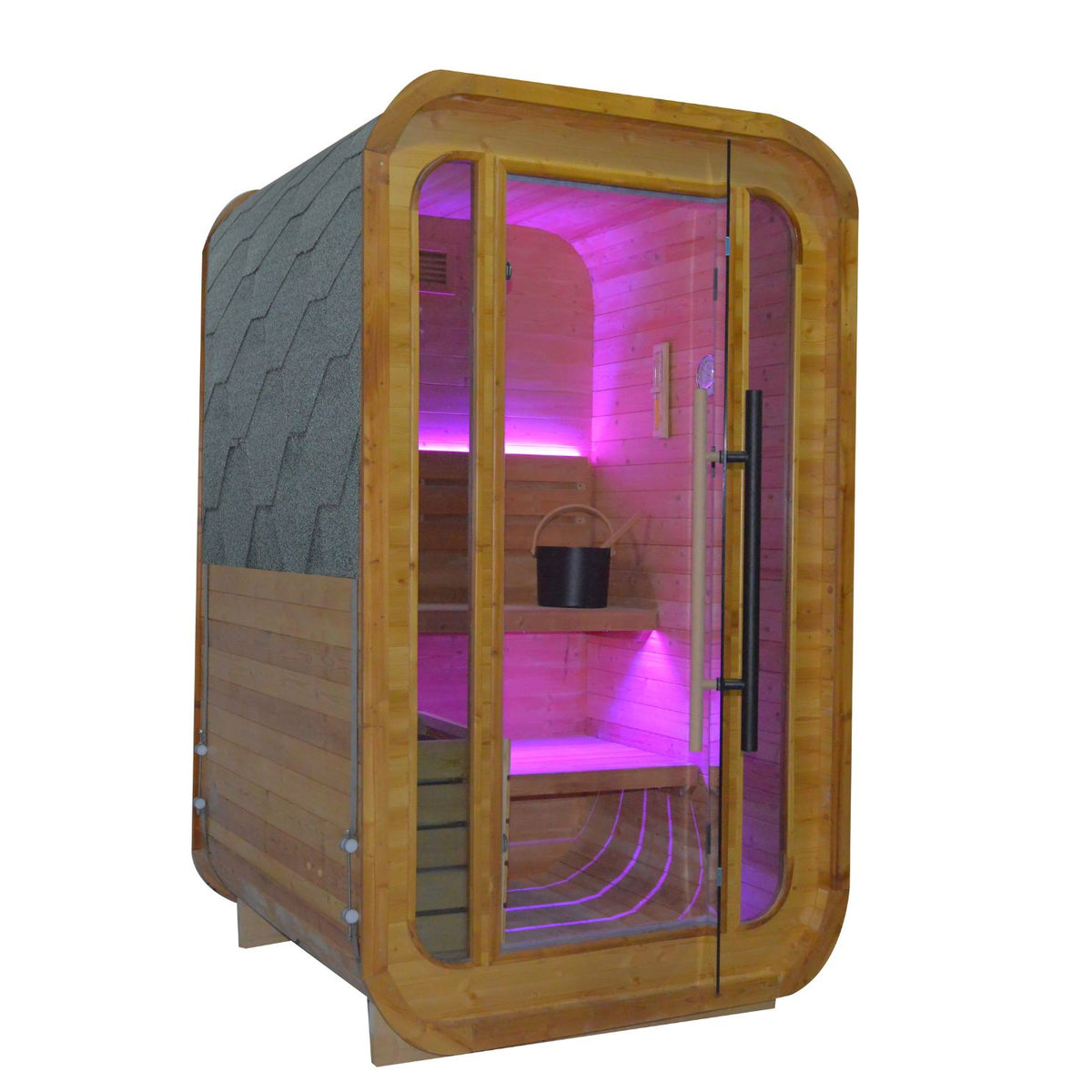 EBARZA™ Indoor/Outdoor Sauna Room LM-BR200TD