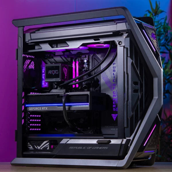 Assembled computer RX 9070XT host RTX 5080/RX 7800XT desktop