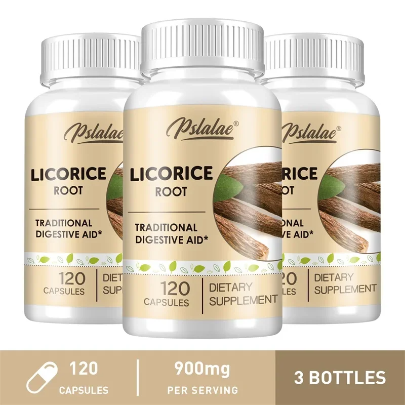 Licorice Root Capsules – Antioxidant & Digestive Support