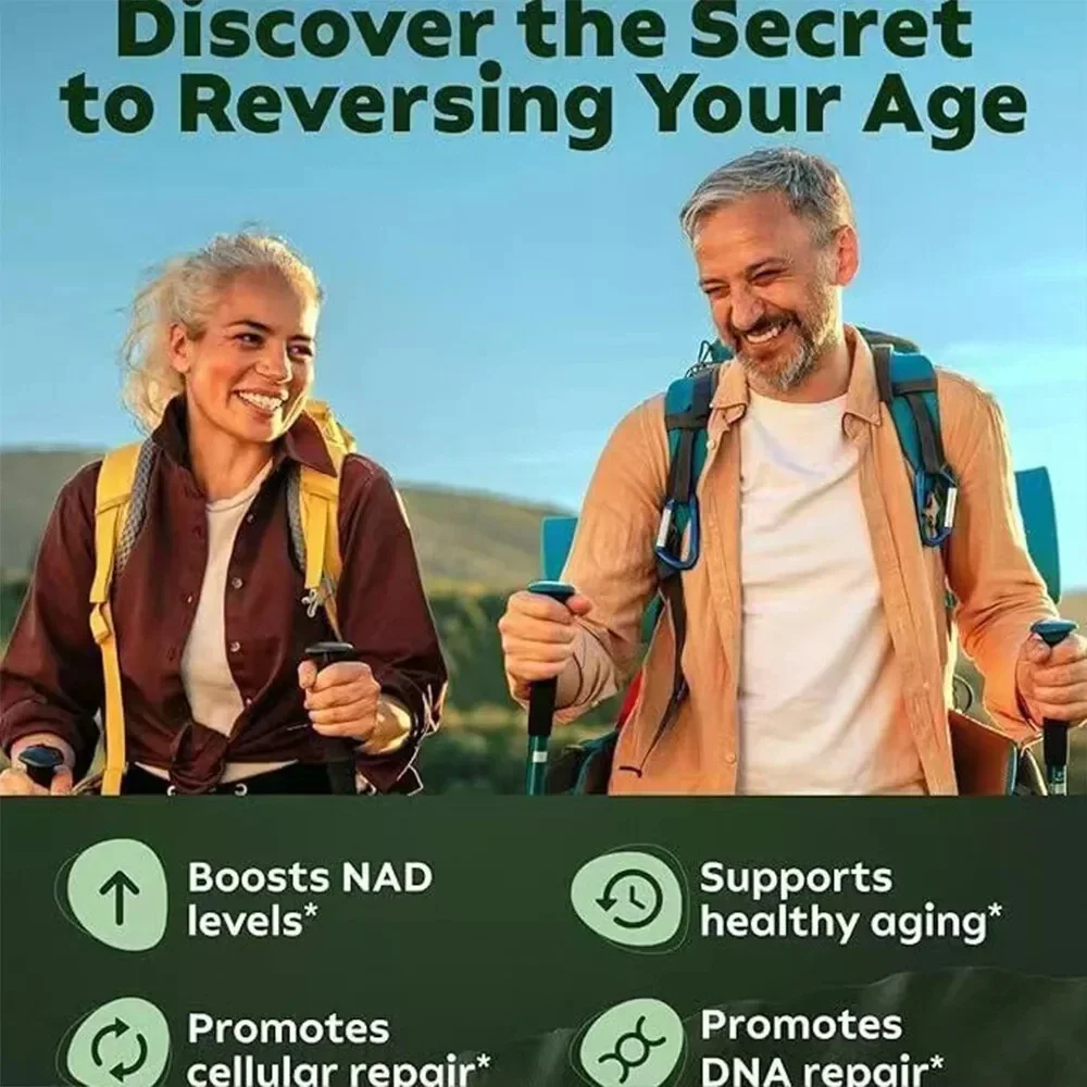 Longevity Pro NAD+ Booster 900 mg – Nicotinamide Riboside + Resveratrol