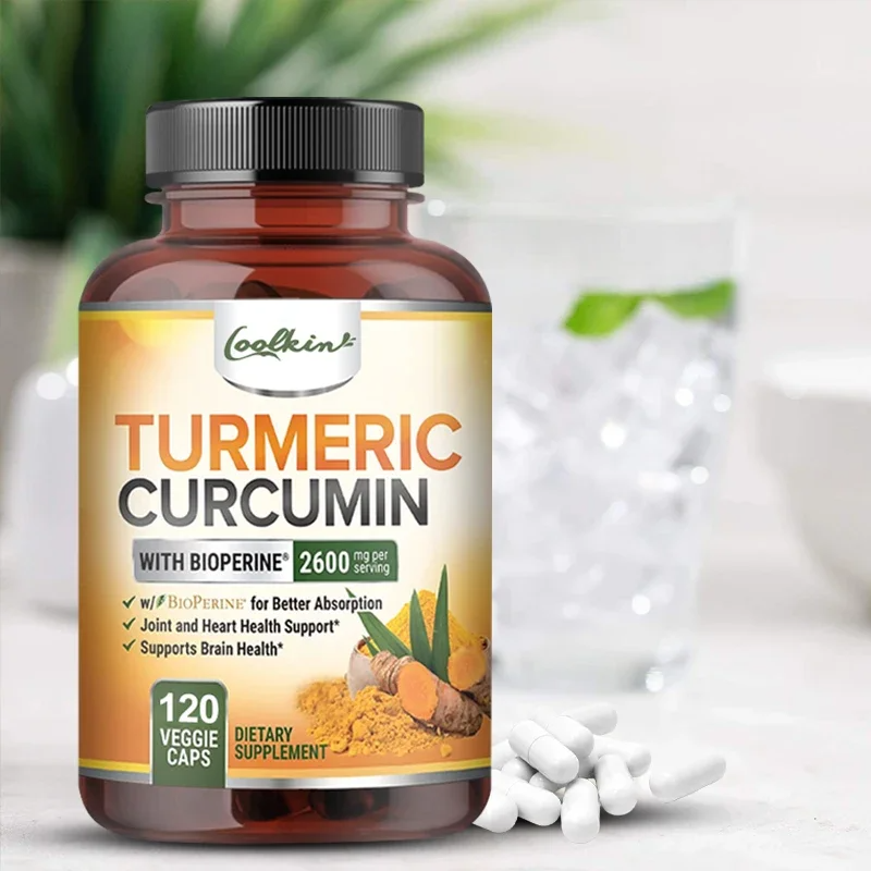 Triple Strength Turmeric Capsules – 95% Curcumin + BioPerine