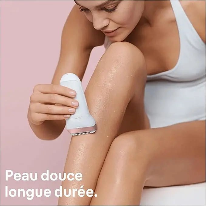 Braun Epilator Silk-épil 9 9-720, Hair Removal Device, Epilator for Women, Wet/Dry, Waterproof, 3-in-1 Epilate, Shave, or Trim, Salon-Like Smooth Skin, Womens Shaver & Trimmer, Cordless, Rechargeable.