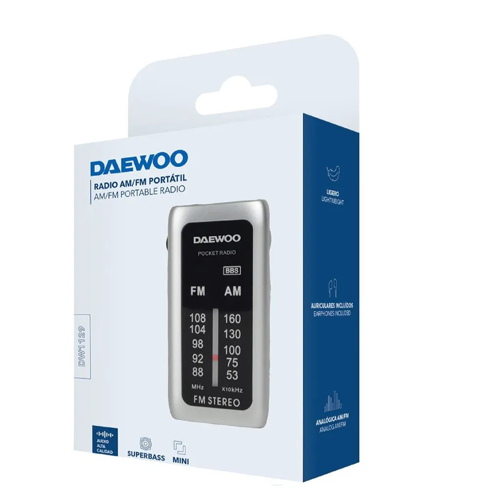 Daewoo DW1129 portable radio