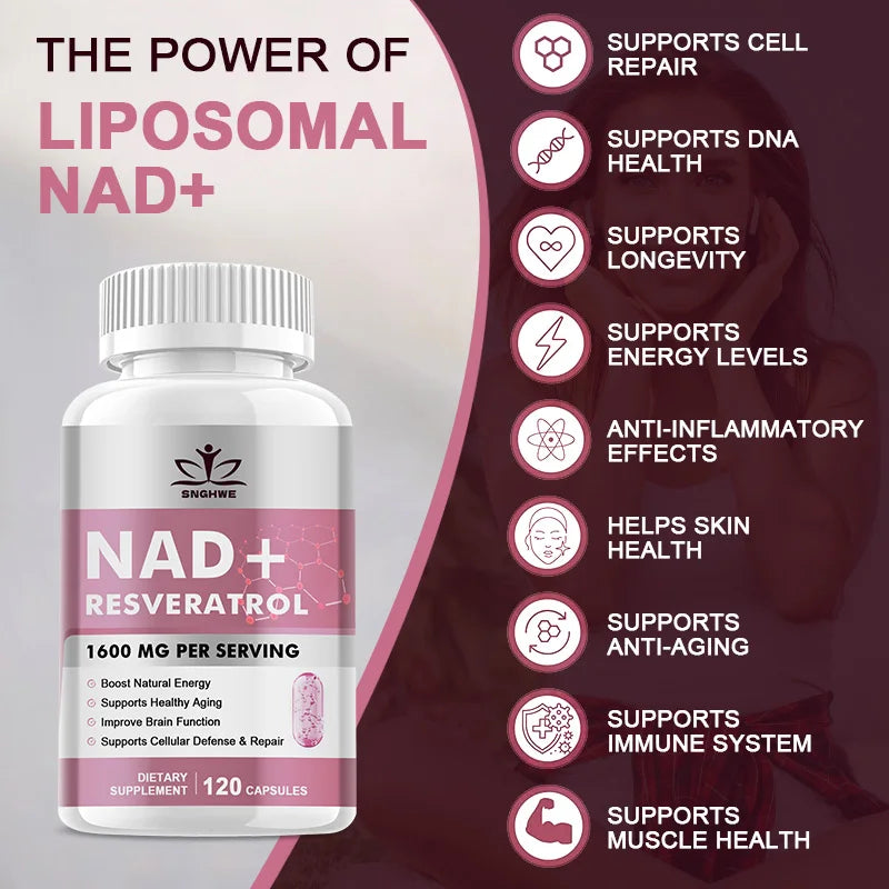 SNGHWE NAD+ Supplements – Anti‑Aging, Energy & Immune Support