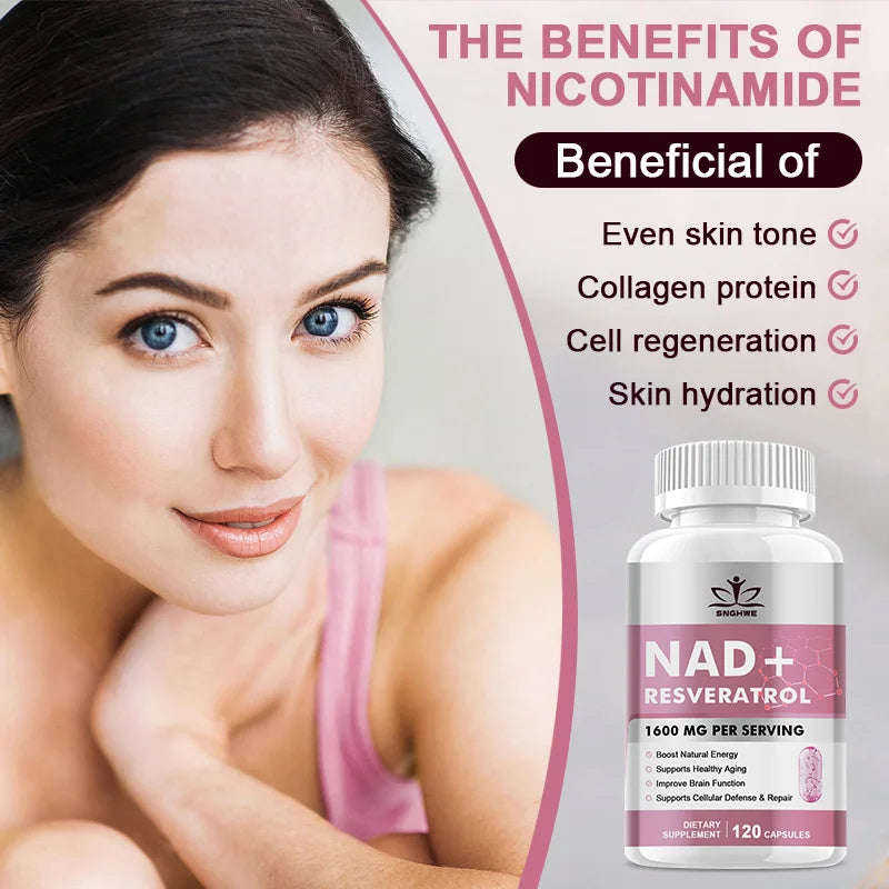 SNGHWE NAD+ Supplements – Anti‑Aging, Energy & Immune Support