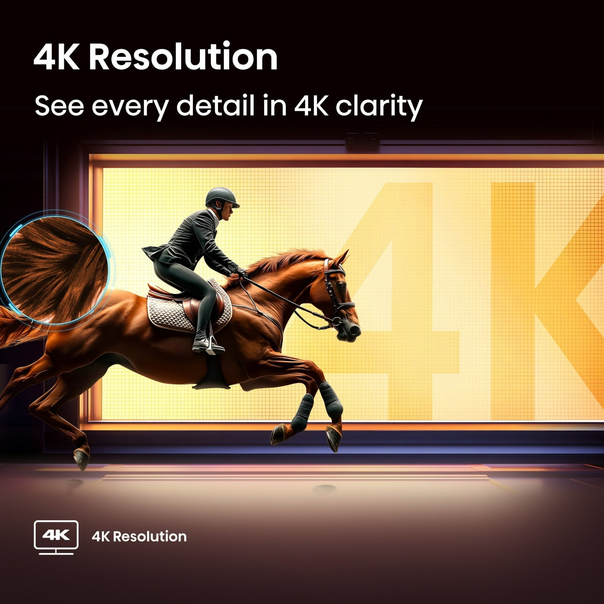 Hisense 65" Class 4K UHD LCD Roku Smart TV HDR R6 Series 65R6E4