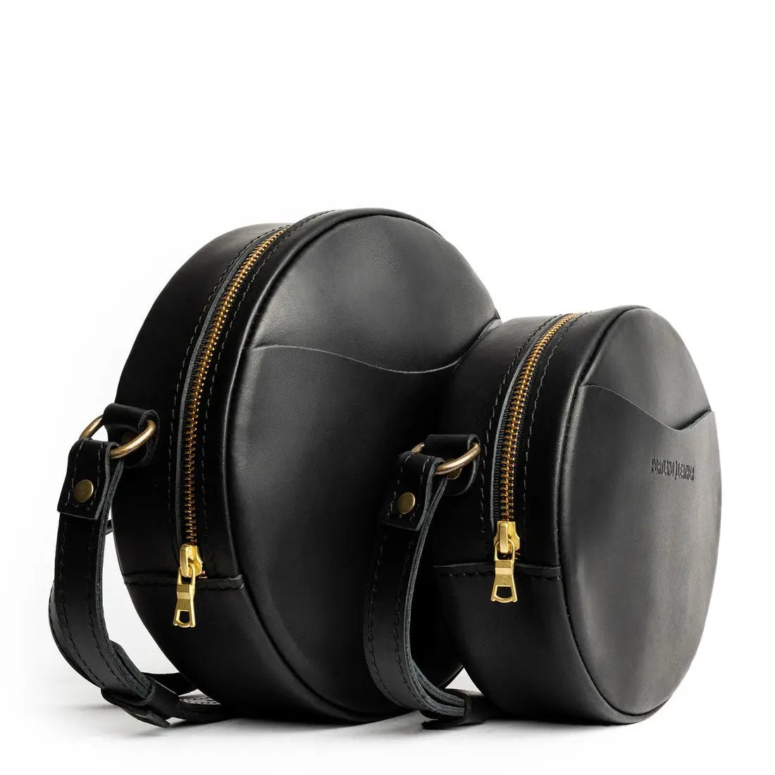 Leather Circle Crossbody.