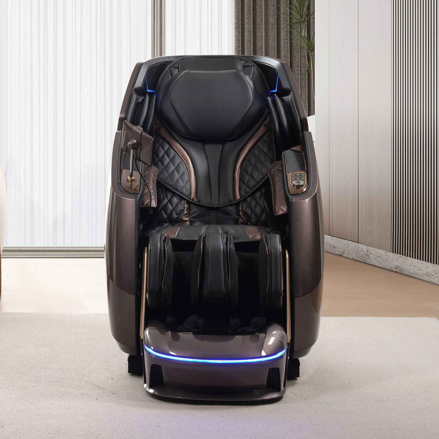 Nourest Stellar™ 4D Dual-Roller Luxury AI Massage Chair