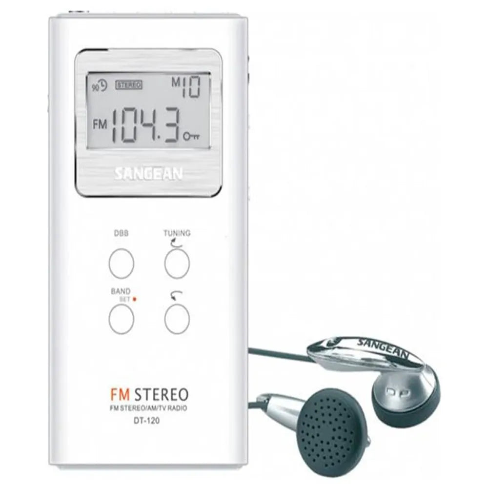 Sangean DT-120 portable radio